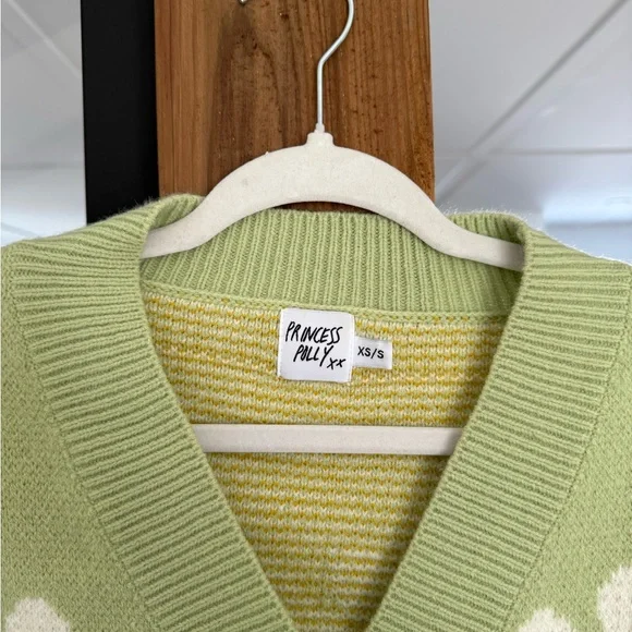 Princess Polly Cropped Cardigan Sweater - Picture 2 of 5